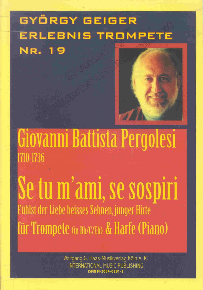 Se tu m'ami, se sospiri / F�hlst der Liebe heisses Sehnen, junger Hirte - hier klicken
