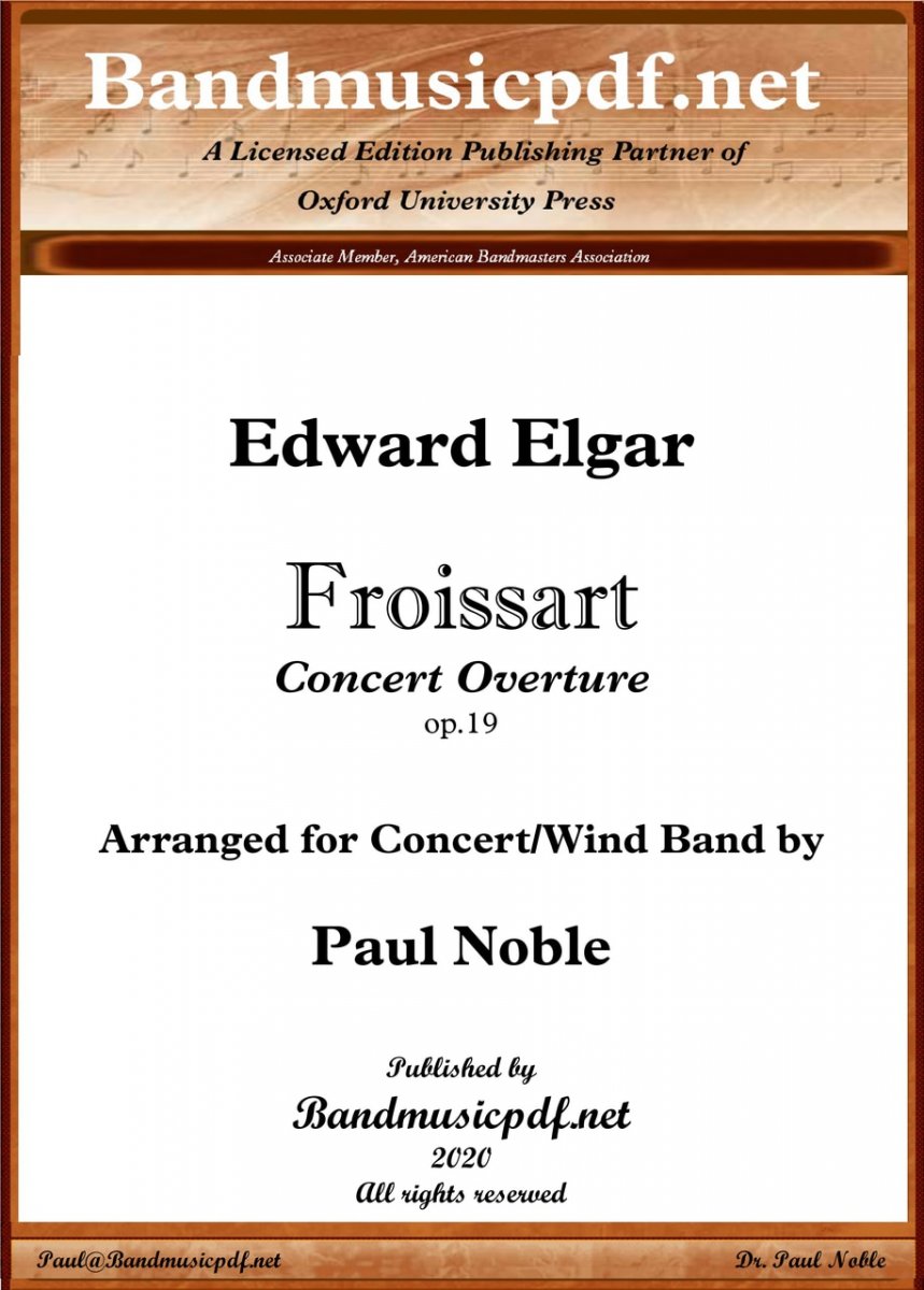 Froissart (Concert Overture - 1890) - hier klicken