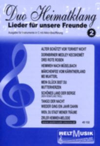 Duo Heimatklang - Lieder f�r unsere Freunde, Band 2 - hier klicken