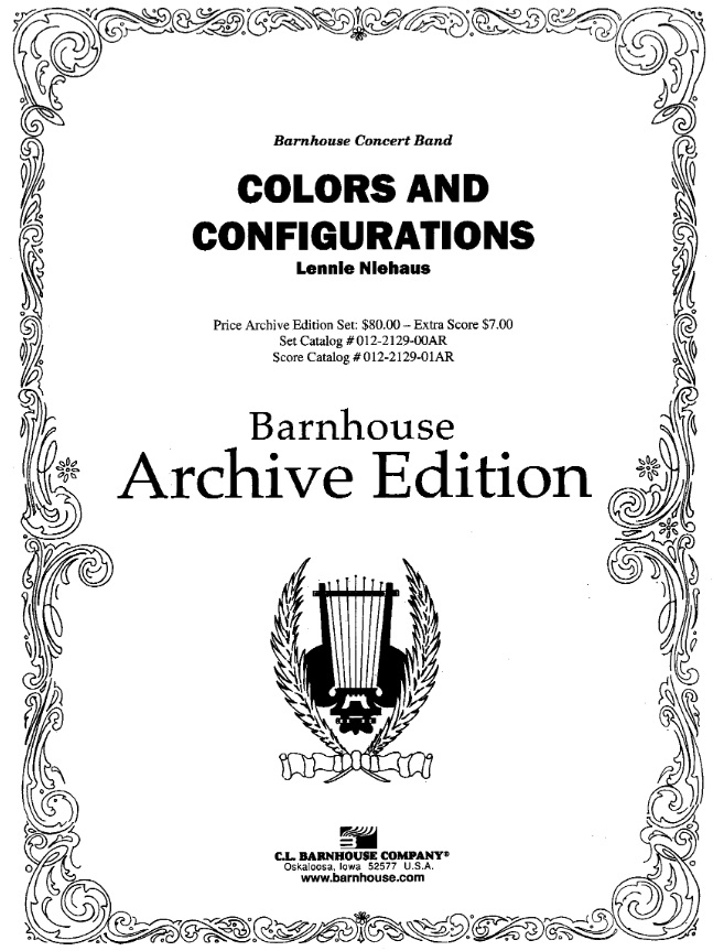 Colors and Configurations - hier klicken