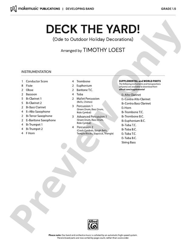 Deck the Yard! (Ode to Outdoor Holiday Decorations) - hier klicken