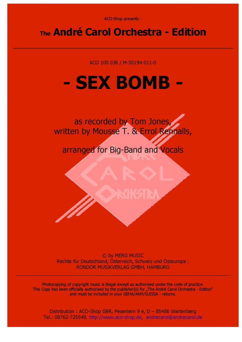 Sex Bomb - hier klicken Sex Bomb - hier klicken