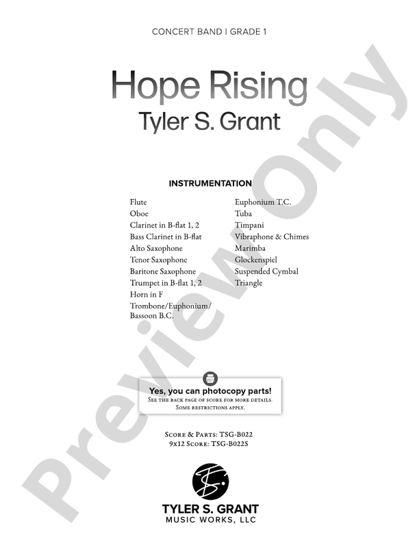 Hope Rising - hier klicken