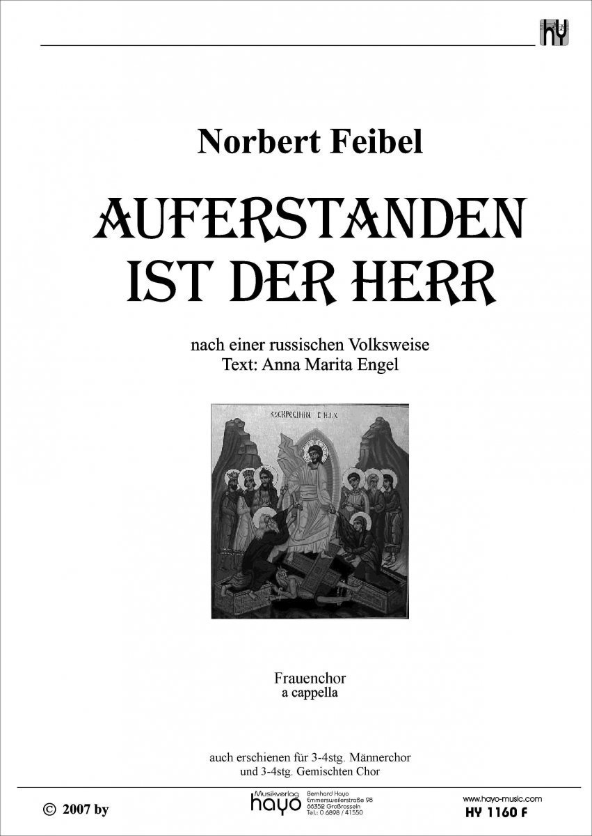 Auferstanden ist der Herr - hier klicken