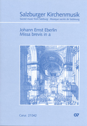 Missa brevis in a - hier klicken