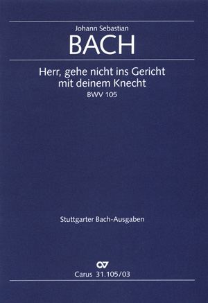 Herr, gehe nicht ins Gericht mit deinem Knecht - hier klicken