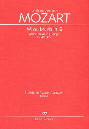 Missa brevis in G - hier klicken Missa brevis in G - hier klicken