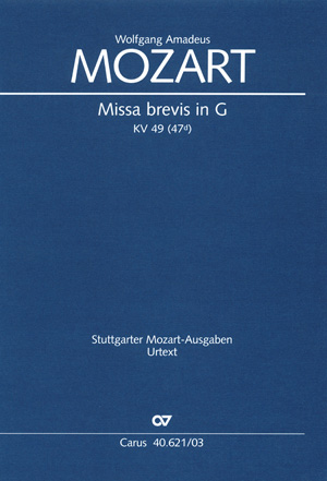 Missa brevis in G - hier klicken