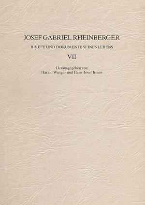 Briefe und Dokumente seines Lebens VII - hier klicken