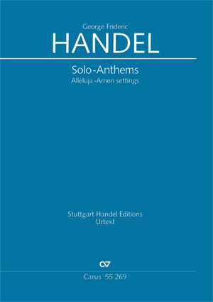 H�ndel: Solo-Anthems. Alleluja-Amen settings - hier klicken