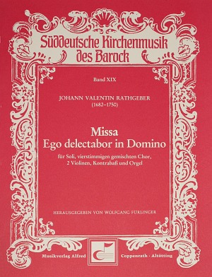 Missa Ego delectabor in Domino - hier klicken