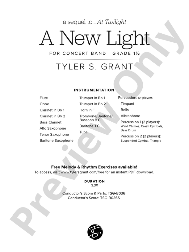 A New Light (A Sequel to ... At Twilight) - hier klicken