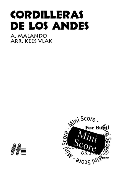 Cordilleras de Los Andes (Bergen Cyclus) - hier klicken