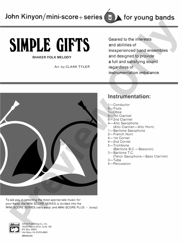 Simple Gifts - hier klicken