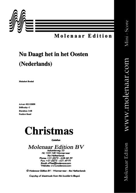 Nu Daagt het in het Oosten - hier klicken