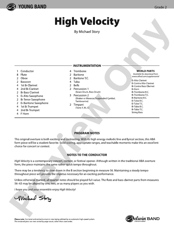 High Velocity - hier klicken