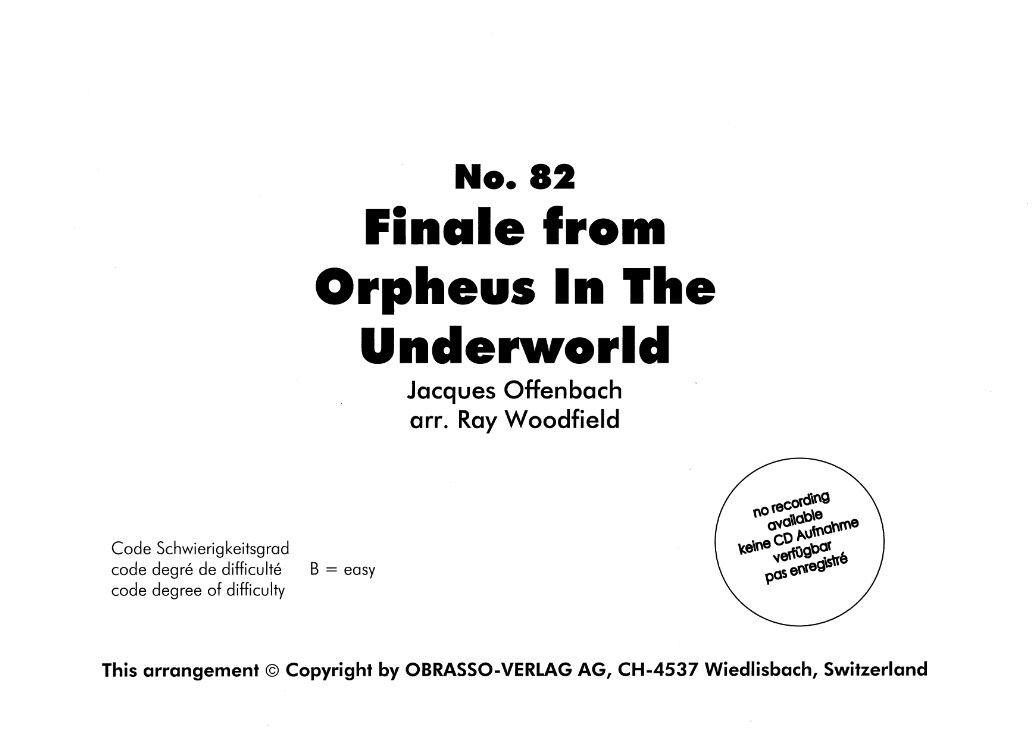 Finale from 'Orpheus in the Underworld' - hier klicken