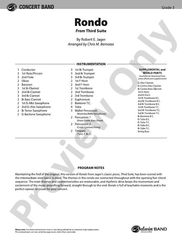 Rondo (from 'Third Suite') - hier klicken