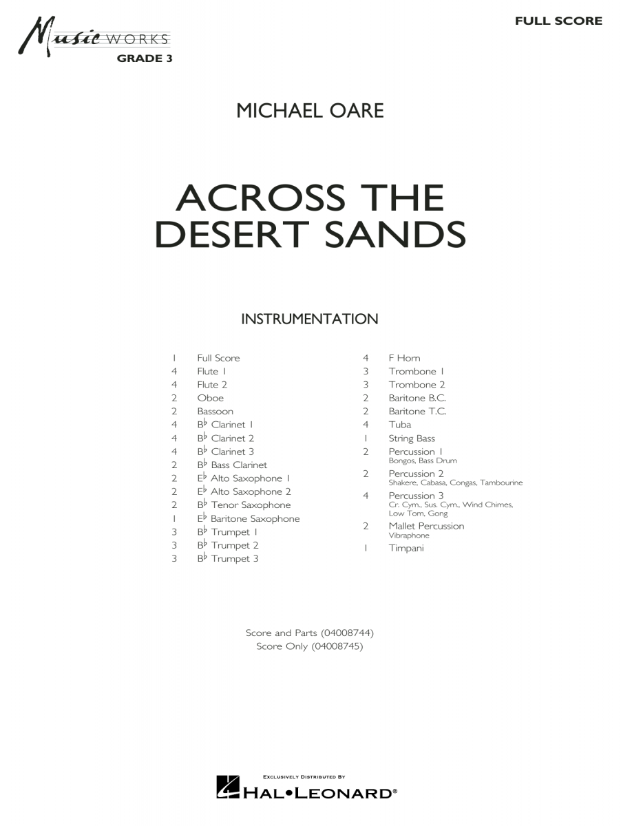 Across the Desert Sands - hier klicken