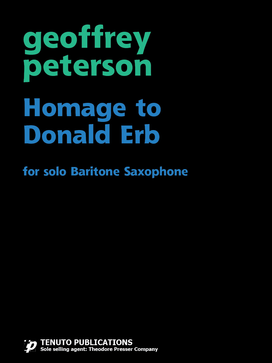 Homage to Donald Erb - hier klicken