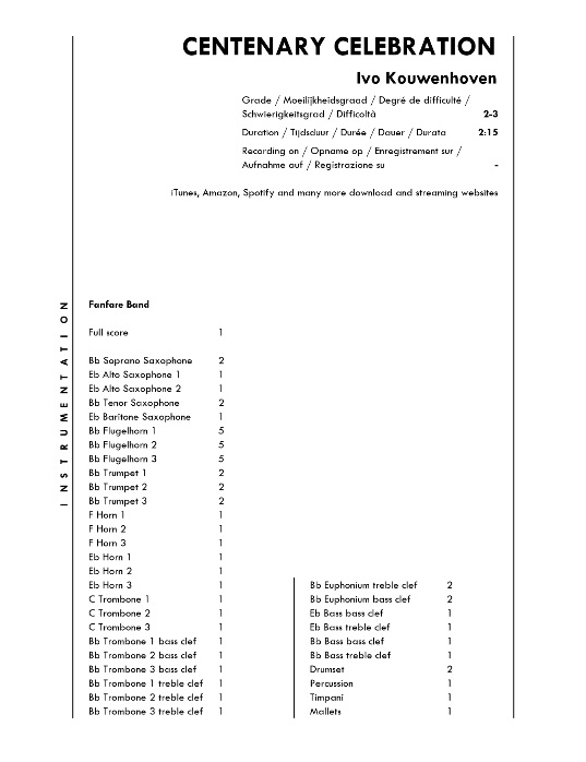 Century Celebration - hier klicken