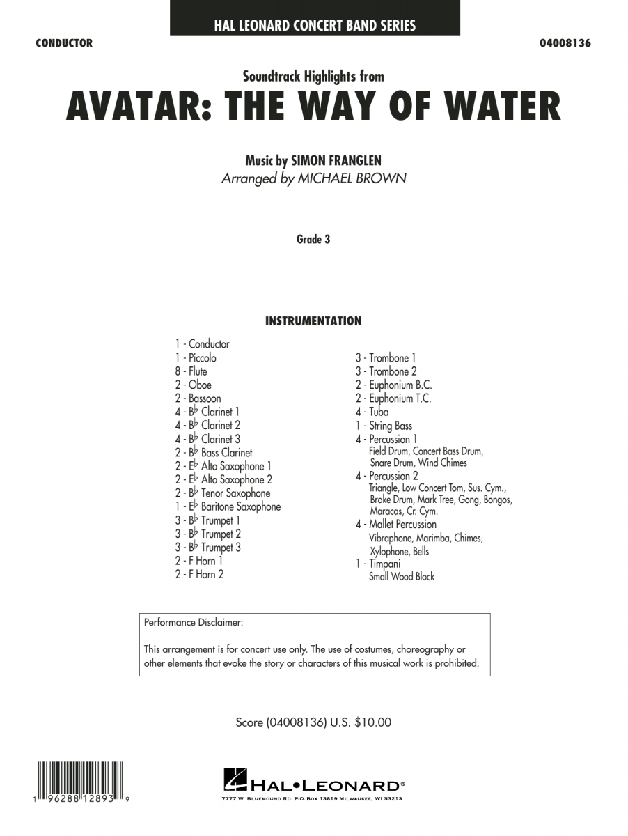 Soundtrack Highlights from Avatar:The Way of Water - hier klicken