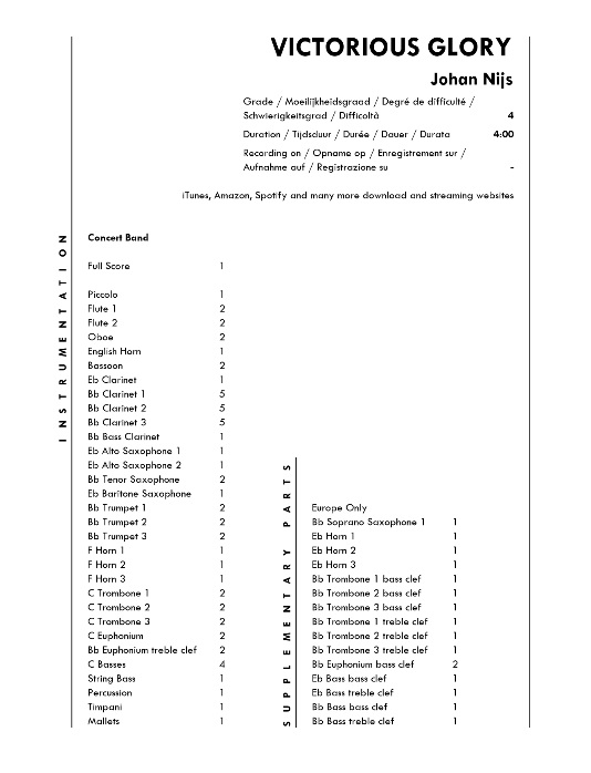 Victorious Glory - hier klicken