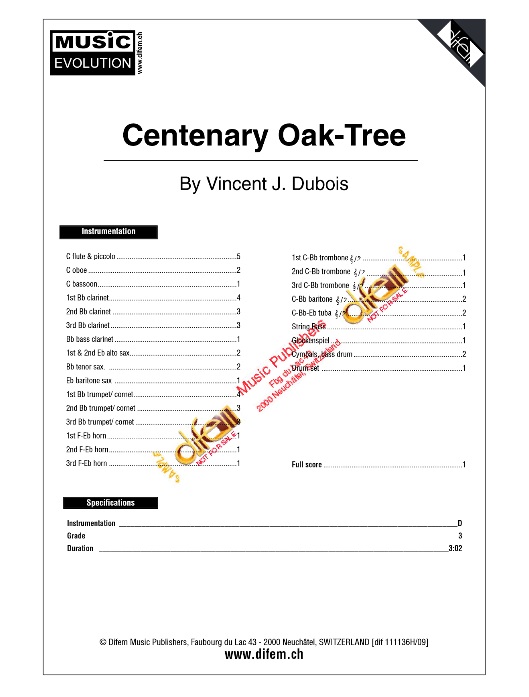 Centenary Oak-Tree - hier klicken