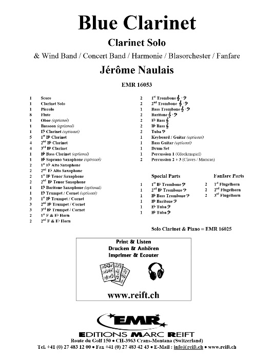 Blue Clarinet - hier klicken