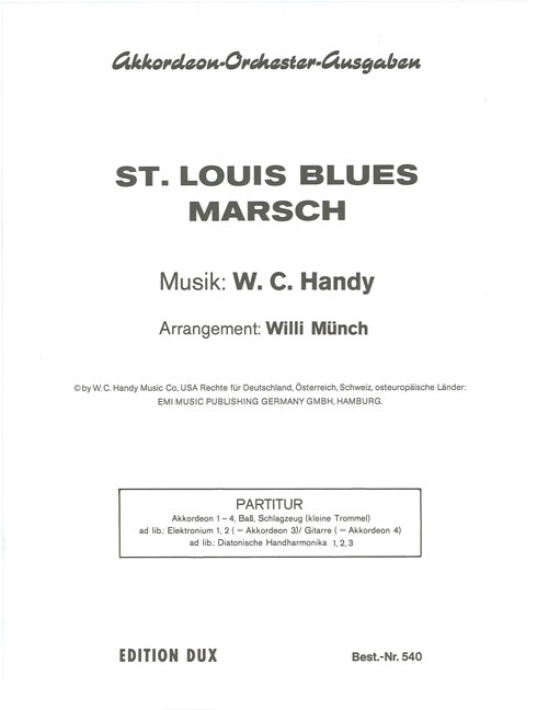 St. Louis Blues Marsch - hier klicken St. Louis Blues Marsch - hier klicken