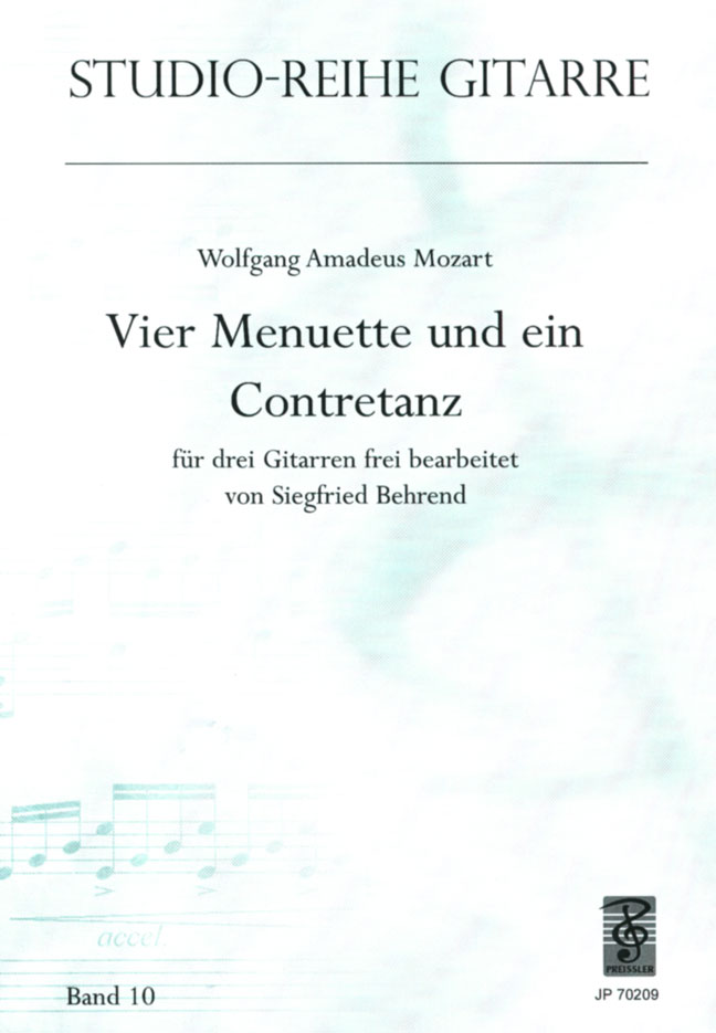 4 Menuette und ein Contretanz - hier klicken 4 Menuette und ein Contretanz - hier klicken