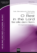 O Rest in the Lord (Sei stille dem Herrn) - hier klicken
