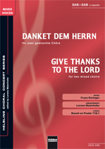 Danket dem Herrn - hier klicken Danket dem Herrn - hier klicken