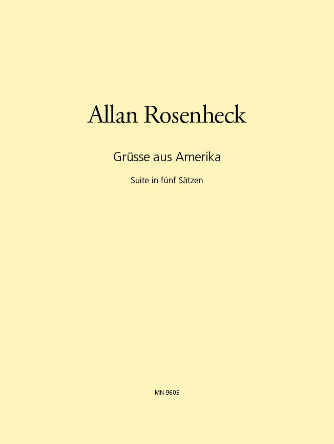 Gr�sse aus Amerika - Suite in f�nf S�tzen - hier klicken
