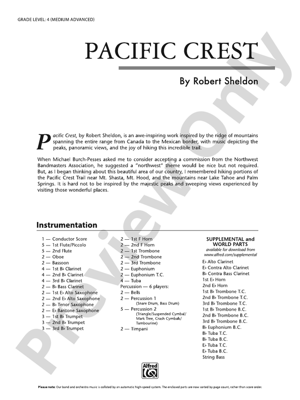 Pacific Crest - hier klicken