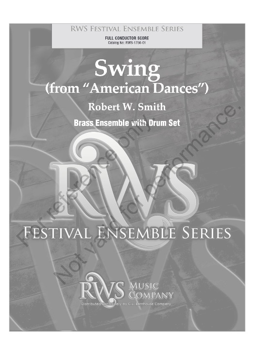 Swing (Mvt. 3 from American Dances) - hier klicken