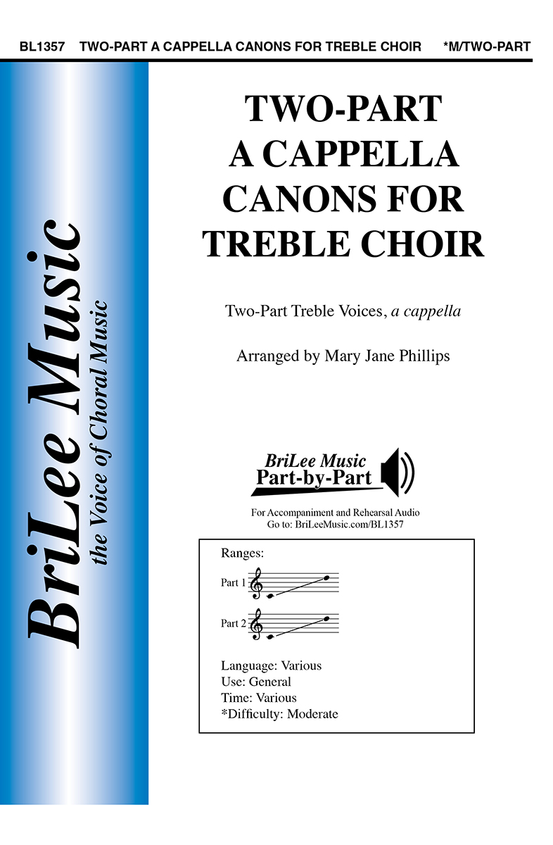 Two-part A Cappella Canons for Treble Choir - hier klicken