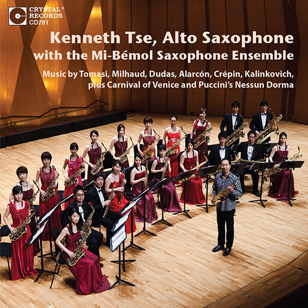 Kenneth Tse, Alto Saxophone with Mi-Bémol Saxophone Ensemble - hier klicken