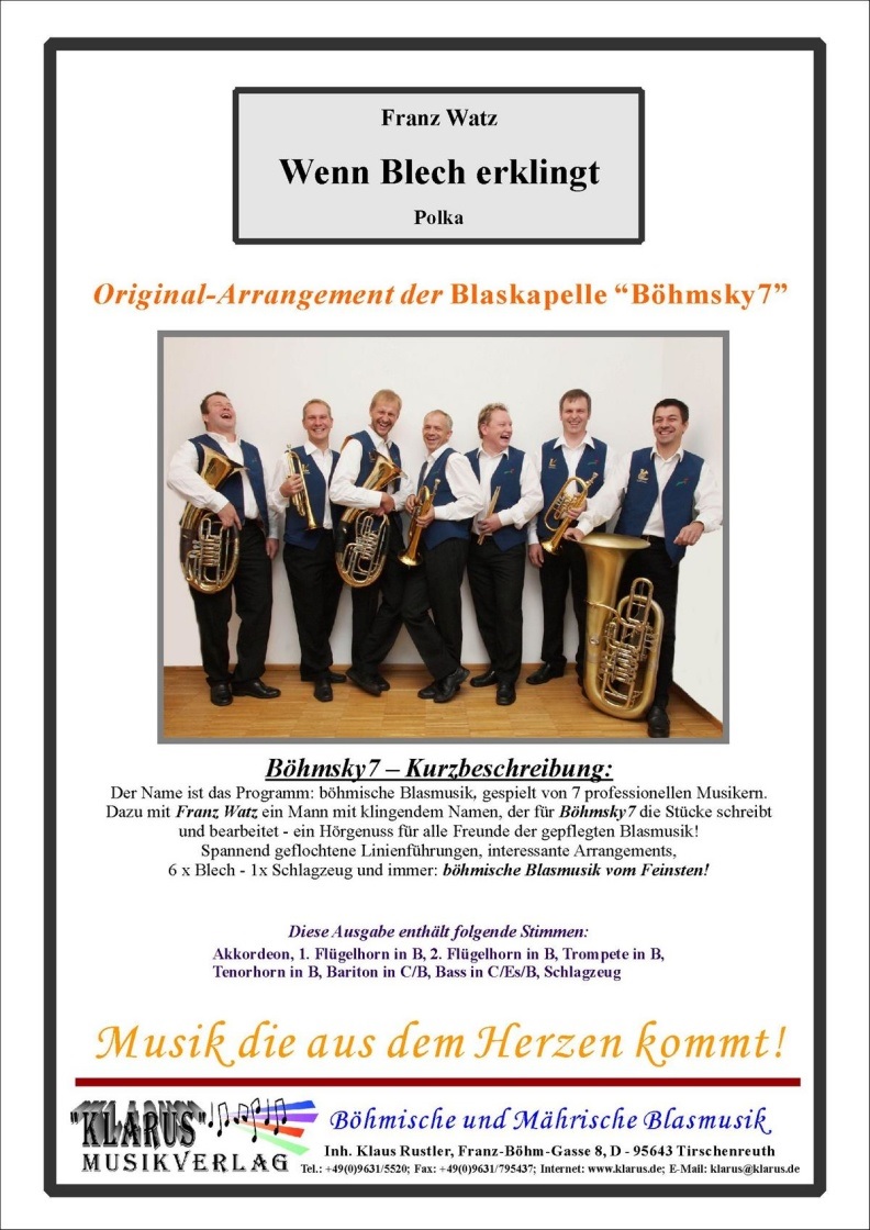 Wenn Blech erklingt - hier klicken