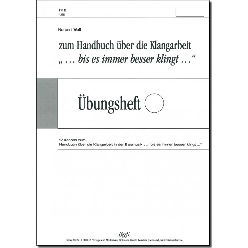 bungsheft C (bis es immer besser klingt) - hier klicken