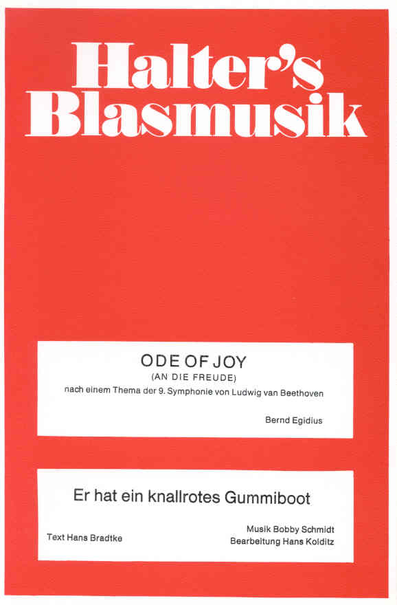 Ode of Joy (An die Freude) - hier klicken