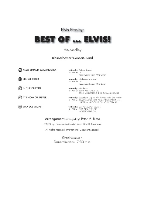 Best of ... Elvis! - hier klicken