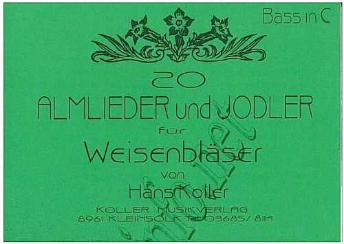 Kleine Notenb�chlein: 20 Almlieder und Jodler f�r Weisenbl�ser - hier klicken