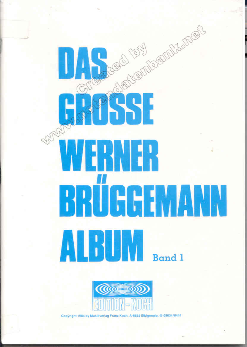 Grosse Werner Br�ggemann Album #1, Das - hier klicken