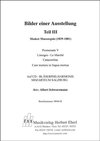 Bilder einer Ausstellung #3 - hier klicken Bilder einer Ausstellung #3 - hier klicken