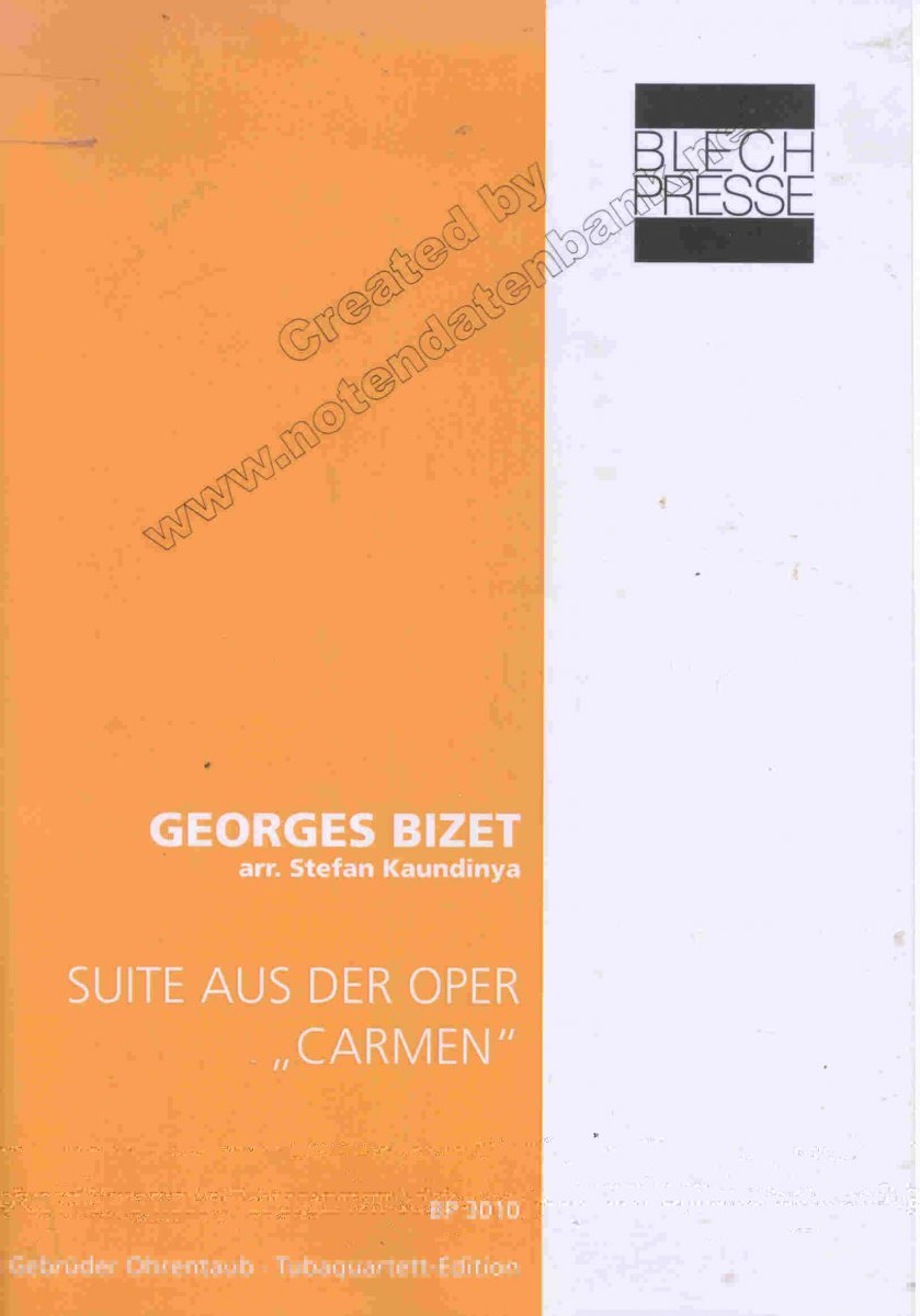 Suite aus der Oper 'Carmen' - hier klicken