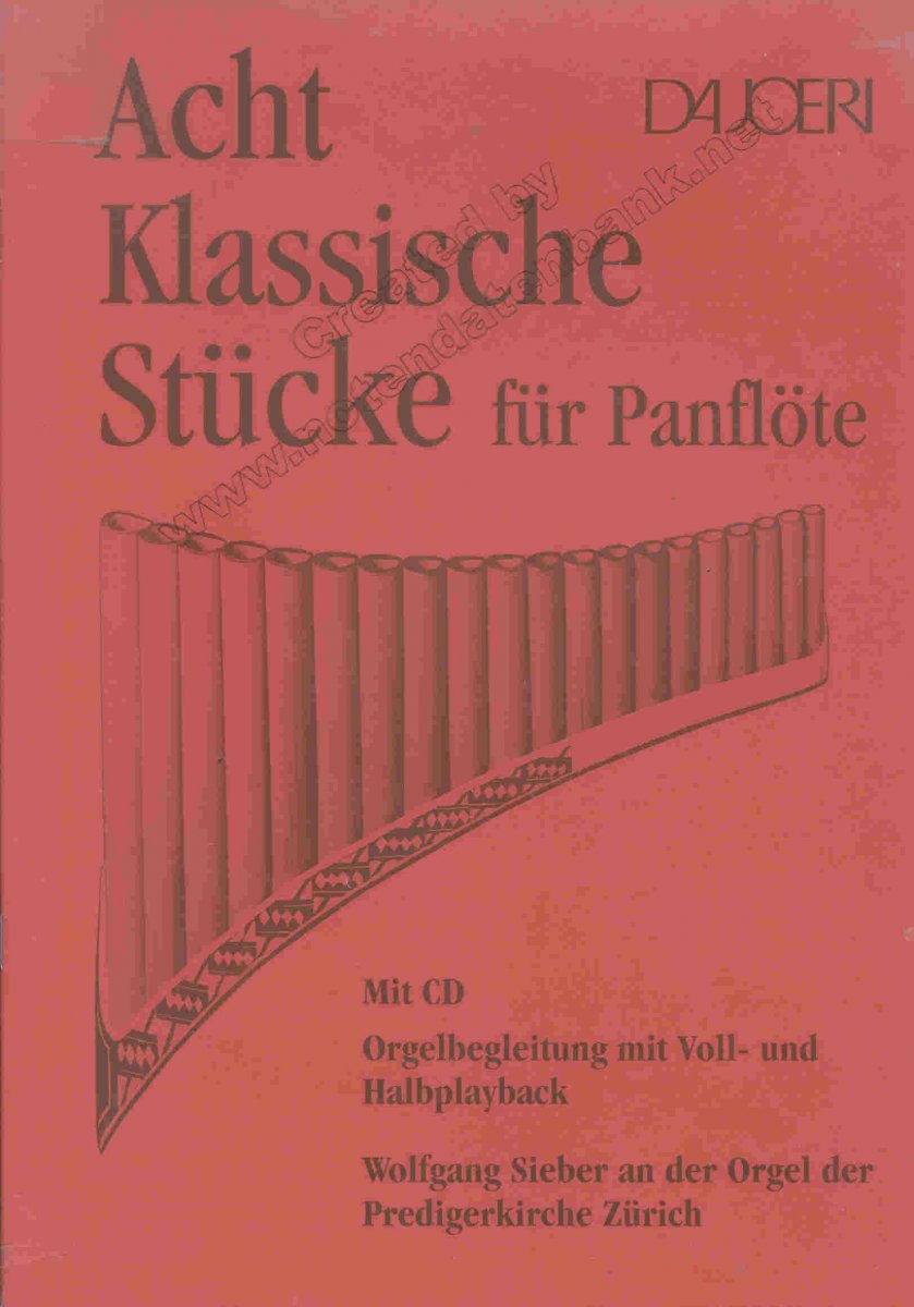 8 klassische St�cke f�r Panfl�te - hier klicken
