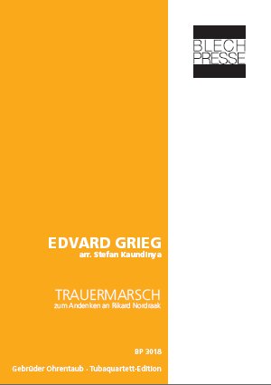 Trauermarsch im Andenken an Rikard Nordraak - hier klicken