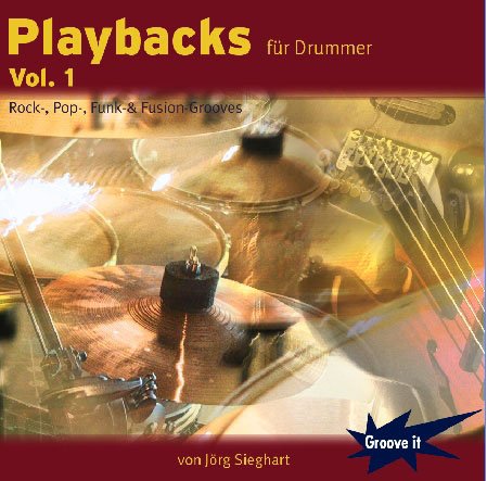 Playbacks f�r Drummer #1 (Rock-, Pop-, Funk- & Fusion-Grooves) - hier klicken