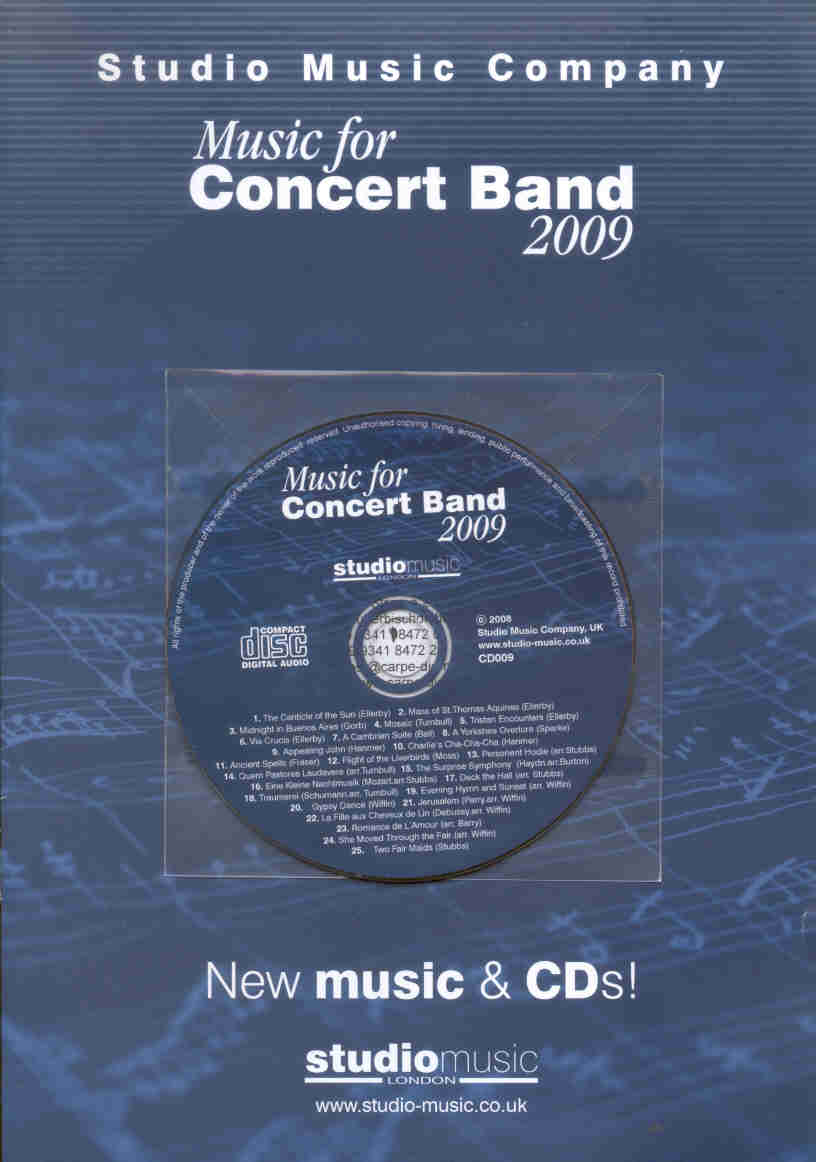 Studio Music 2009 - Music for Concert Band - hier klicken